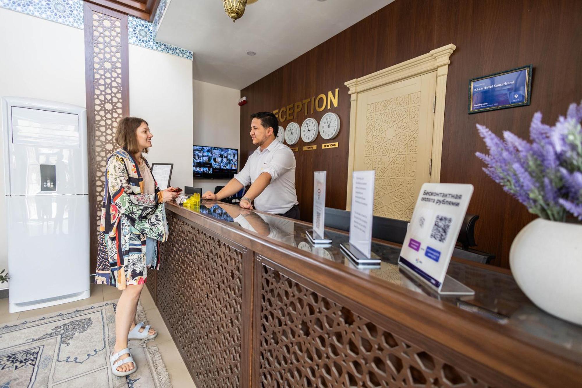 Khan Hotel Samarkanda Zewnętrze zdjęcie